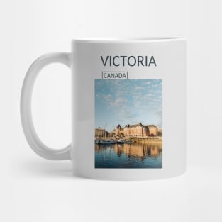 Victoria British Columbia Capital City Canada Souvenir Gift for Canadian T-shirt Apparel Mug Notebook Tote Pillow Sticker Magnet Mug